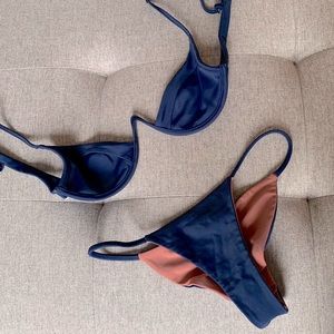 4 for 30! - Veronika Pagan navy bikini